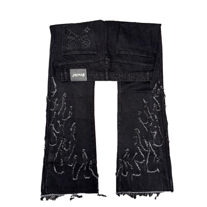 Rebellion Flame Jeans